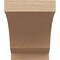 Ekena Millwork 6in. W x 8in. H x 24in. L Moab Woodgrain TimberThane Rafter Tail, Primed Tan RFTUR06X08X24MOARCPR - alternate 3